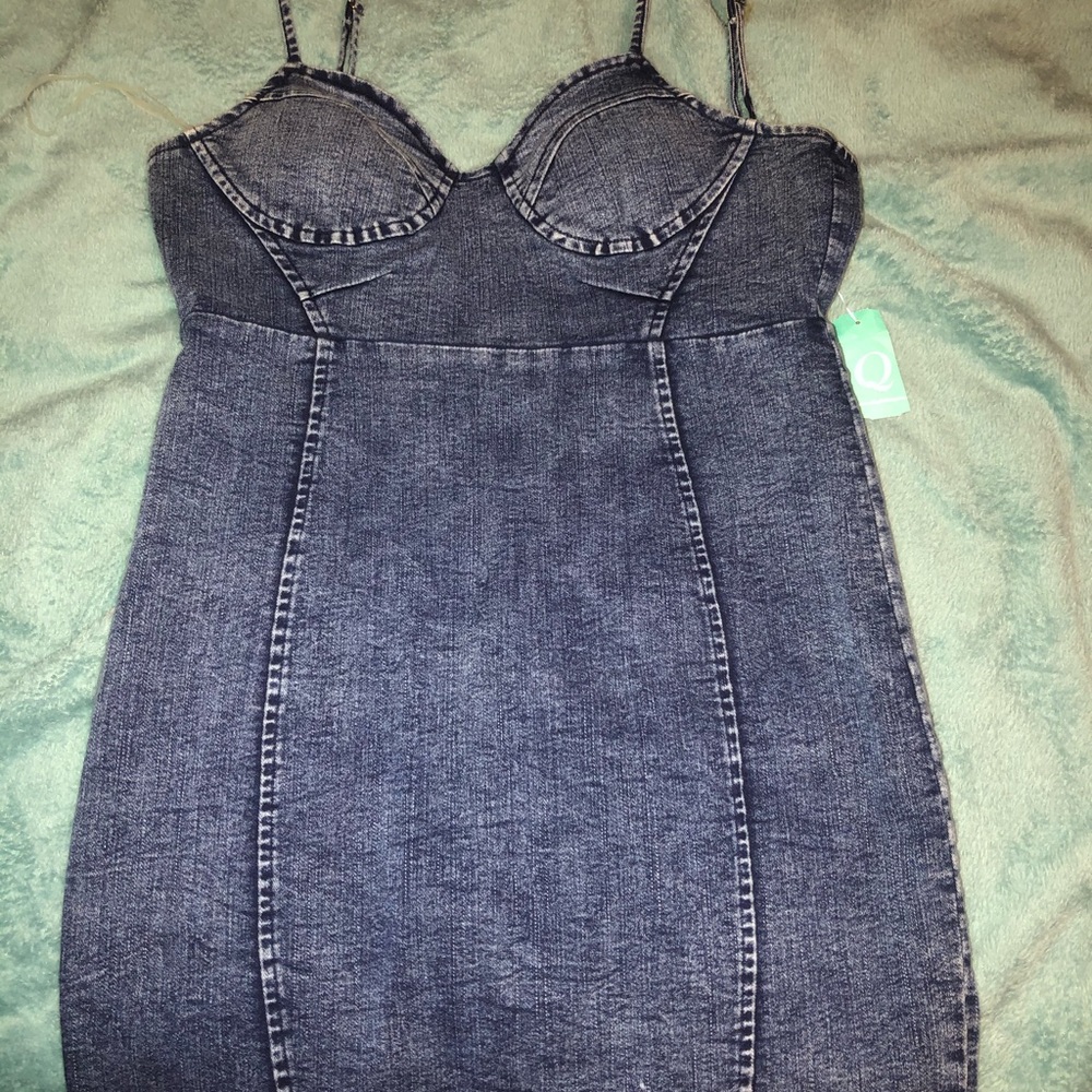 denim dress